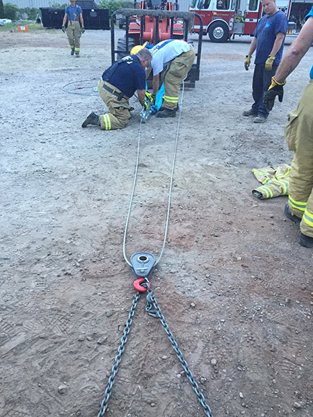 Connecticut Custom Fire Training - Basic Firefighter Rigging & Rescue